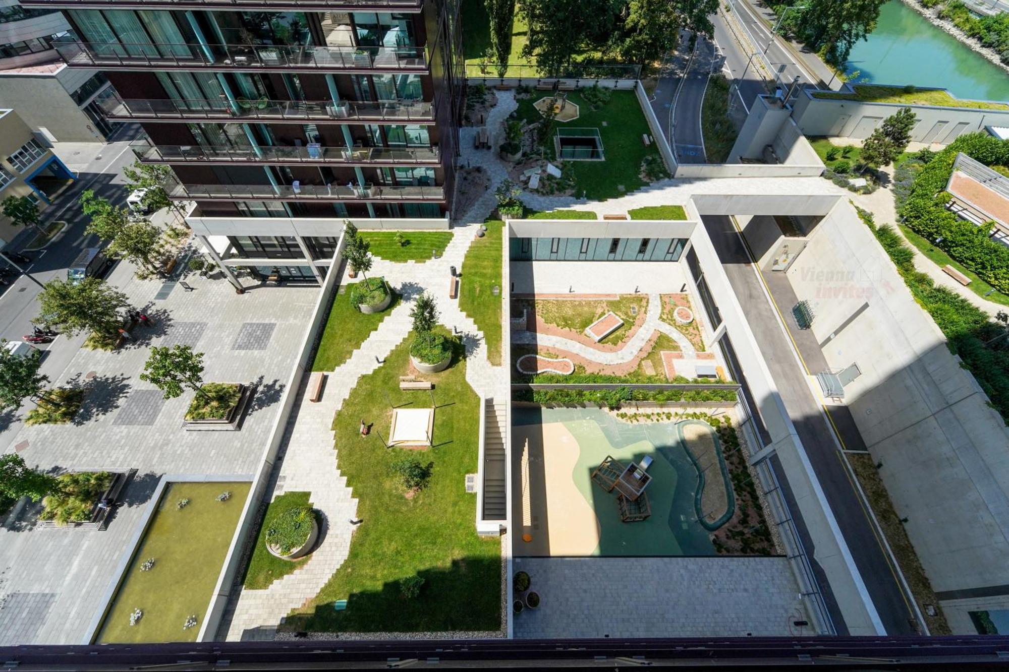 Triiiple 7Heaven - Amazing View On Top Floor With Rooftop Pool Viyana Dış mekan fotoğraf